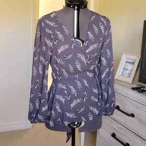 BRAND NEW Loft Wrap Shirt